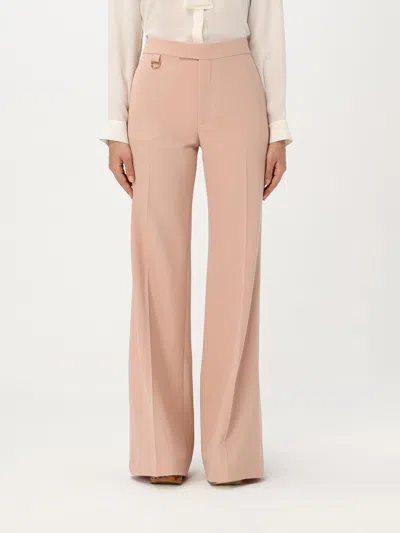 CHLOÉ PANTS CHLOÉ WOMAN COLOR PINK,G84135010