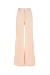 Chloé High Rise Flare Jeans In Neutral