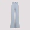 Chloé Light Blue High-rise Flare Jeans In Shady Blue