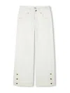 Chloé Scallop-edge Jeans In White