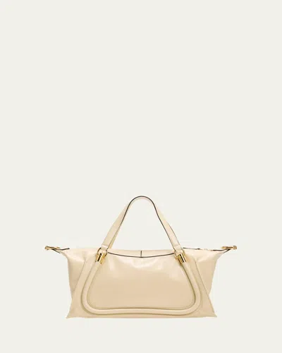 Chloé Paraty 24 Large Bag In Shiny Calfskin