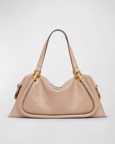 CHLOÉ PARATY 24 LARGE BAG IN SHINY CALFSKIN