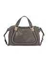 Chloé Black Paraty 24 Small Satchel In Black