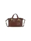 Chloé Small Paraty 24 Bag In Shiny Leather