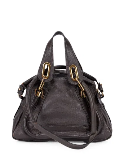 Pre-owned Chloé Paraty Shoulder Bag In Brown