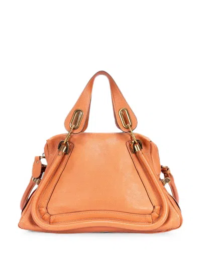 Pre-owned Chloé Paraty Shoulder Bag In Neutral