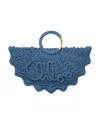Chloé Passementerie Crochet Top-handle Bag In Fabric