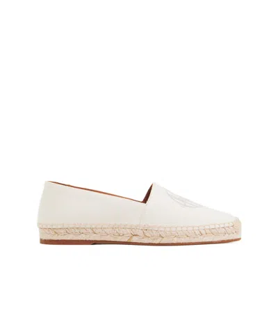 Chloé Pary Canvas Shoes In White