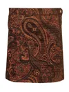 Chloé Pasley Mini Skirt Skirts Multicolor In Brown
