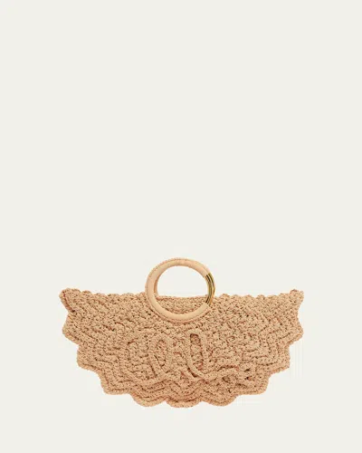 CHLOÉ PASSEMENTERIE CROCHET TOP-HANDLE BAG IN FABRIC