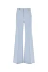 Chloé Chloe Women Pastel Light Blue Crepe Palazzo Pant
