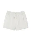 Chloé Organic Cotton Shorts In Neutral
