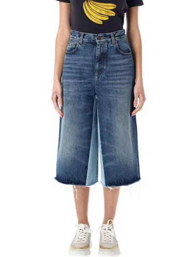 CHLOÉ CHLOÉ PATCHWORK BERMUDA SHORTS