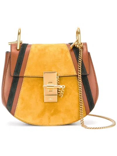 Chloé Patchwork 'drew' Shoulder Bag In Multi
