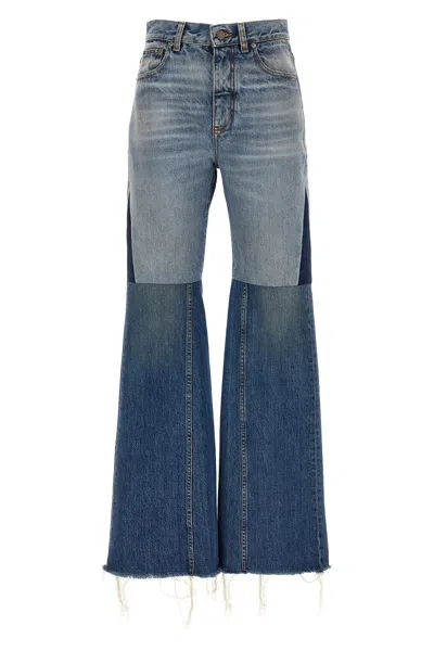 CHLOÉ PATCHWORK JEANS