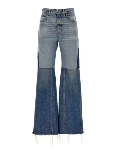 CHLOÉ PATCHWORK JEANS