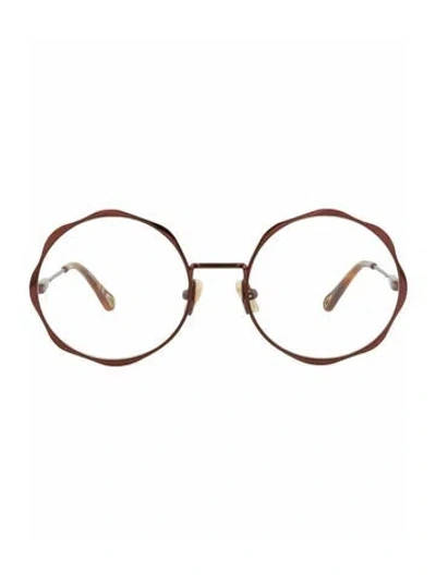 Pre-owned Chloé Patterned Eyeglasses W/ Tags In Brown
