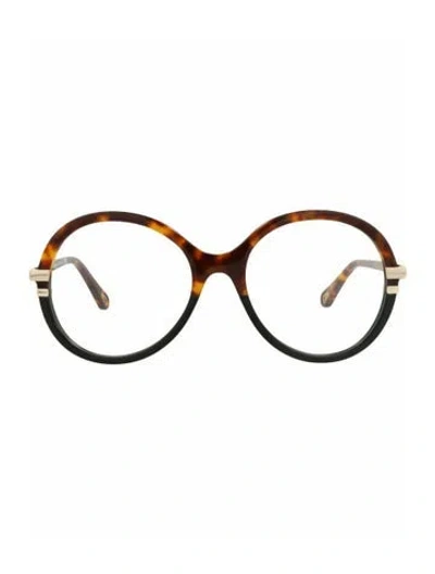 Pre-owned Chloé Patterned Eyeglasses W/ Tags In Brown