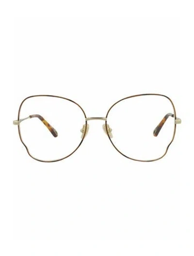 Pre-owned Chloé Patterned Eyeglasses W/ Tags In Brown