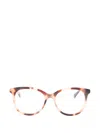 Chloé Patterned Glasses In Brown