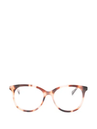Chloé Patterned Glasses In Brown