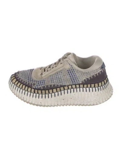 Pre-owned Chloé Patterned Sneakers