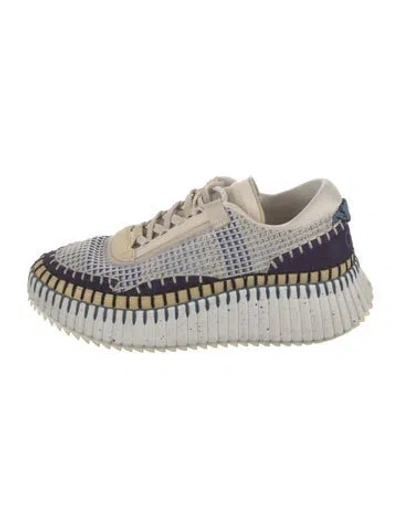 Pre-owned Chloé Patterned Sneakers