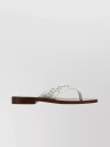 CHLOÉ PAZ ERES LEATHER THONG SLIPPERS