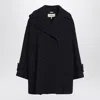 Chloé Double Breasted Coat In Black