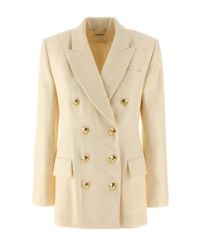 CHLOÉ CHLOÉ DOUBLE-BREASTED BUTTONED BLAZER
