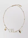 Chloé Pearl Detail Gold-tone Finish Necklace