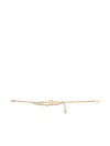 Chloé Pearly Logo Bracelet In Gold