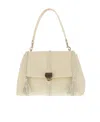 Chloé Penelope Medium Leather Shoulder Bag In Nude
