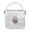 Chloé Penelope Miniature Flip Mini Bag In Gray