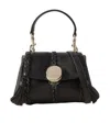 Chloé Penelope Tassel Detailed Mini Top Handle Bag In Black