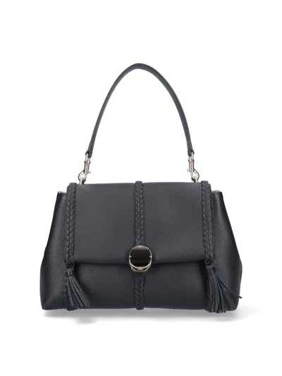 Chloé Penelope Shoulder Bag In Black