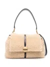 Chloé Penelope Soft Shoulder Bag In Neutrals