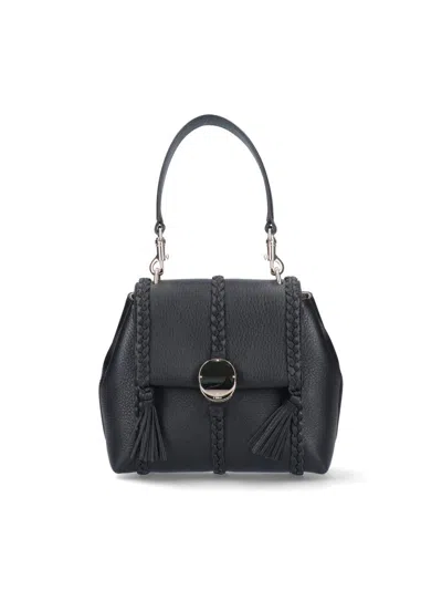 Chloé Penelope Small Shoulder Bag In Black