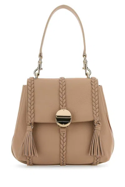 Chloé Penelope Small Soft Shoulder Bag In Brown