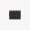 Chloé Small Three-fold Wallet In Black