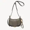 Chloé Ride Shoulder Bag In Grey