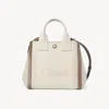 Chloé Petit Sac Cabas  Carry En Toile Femme Beige Taille Onesize 91% Coton, 6% Polyester, 3% Fibres T In Beige