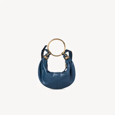 Chloé Petit Sac Hobo Bracelet Bag En Cuir Grainé