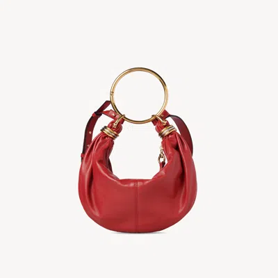 Chloé Petit Sac Hobo Bracelet Bag En Cuir Grainé
