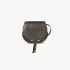 Chloé Marcie Small Crossbody Bag In Shiny Calfskin In Grey