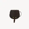 Chloé Petit Sac Porté Épaule Marcie En Cuir Effet Python Femme Brun Taille Onesize 100% Peau De Chèvre, Cu In Brown