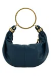 Chloé Tapestry Blue Leather Bracelet Handbag In Tapestryblue