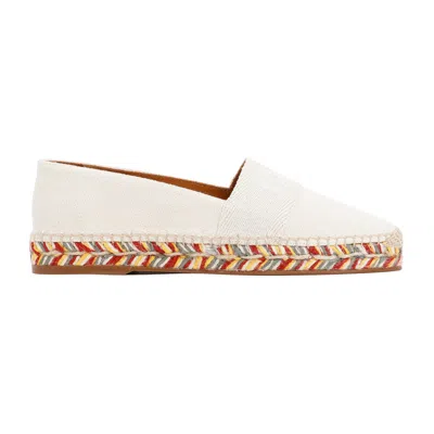 Chloé Piia Canvas Espadrilles In Neutral