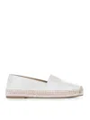 Chloé Piia Logo-embroidered Espadrilles In White