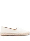 Chloé Piia Logo-embroidered Espadrilles In 中性色